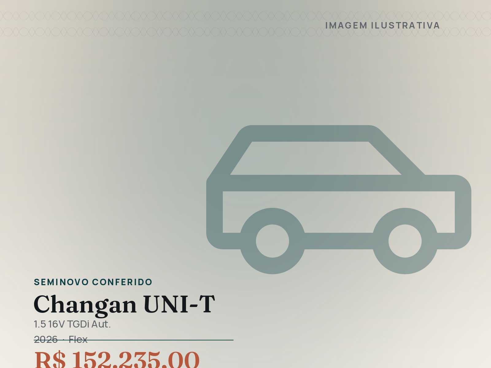 Caoa Changan UNI-T 1.5 16V TGDi Aut. 2026